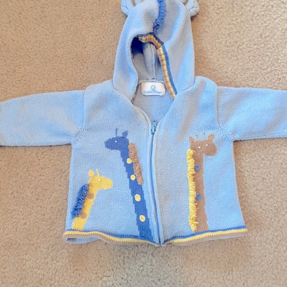 Florence Eiseman Baby Boy Giraffe Sweater - Picture 5 of 12